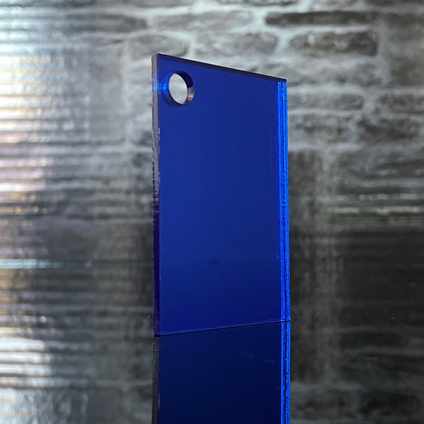 3mm Blue Mirror Acrylic Sheet | A5 - A1 Sizes | Perspex | Sheet