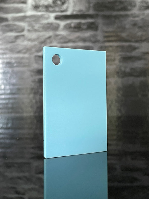 3mm Pastel Baby Blue Standard Acrylic Sheet | A5 - A1 Sizes | Perspex | Panel