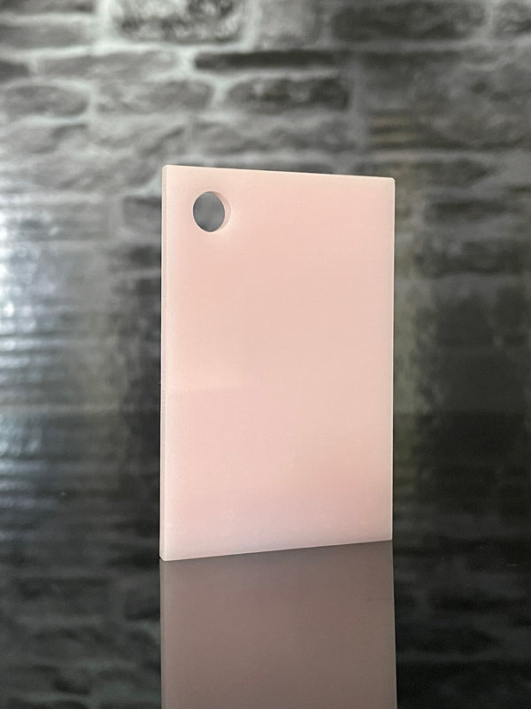 3mm Pastel Light Pink Standard Acrylic Sheet | A5 - A1 Sizes | Perspex | Panel