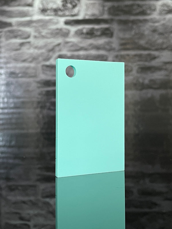 3mm Pastel Teal Acrylic Sheet | A5 - A1 Sizes | Perspex | Panel