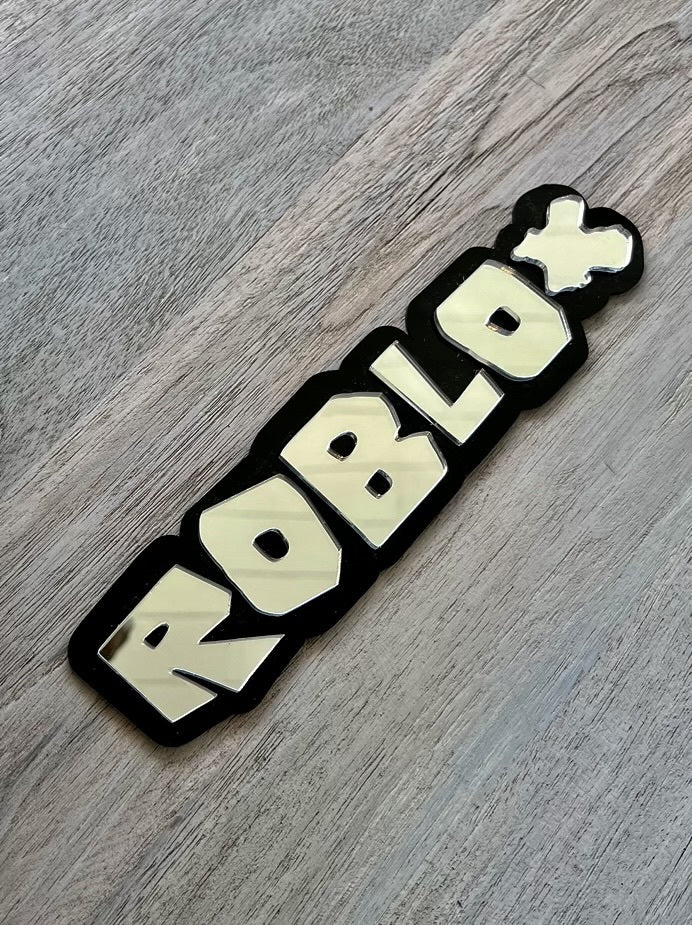 Personalised Roblox Inspired Acrylic Layered Name - 500mm