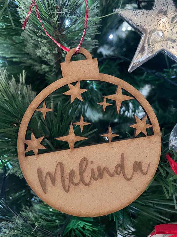 Personalised Christmas Tree Ornament / Bauble #15
