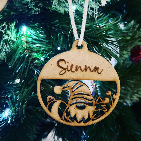 Personalised Christmas Tree Ornament / Bauble #19