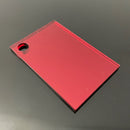 3mm Maroon Mirror Acrylic Sheet | A5 - A1 Sizes | Perspex | Sheet
