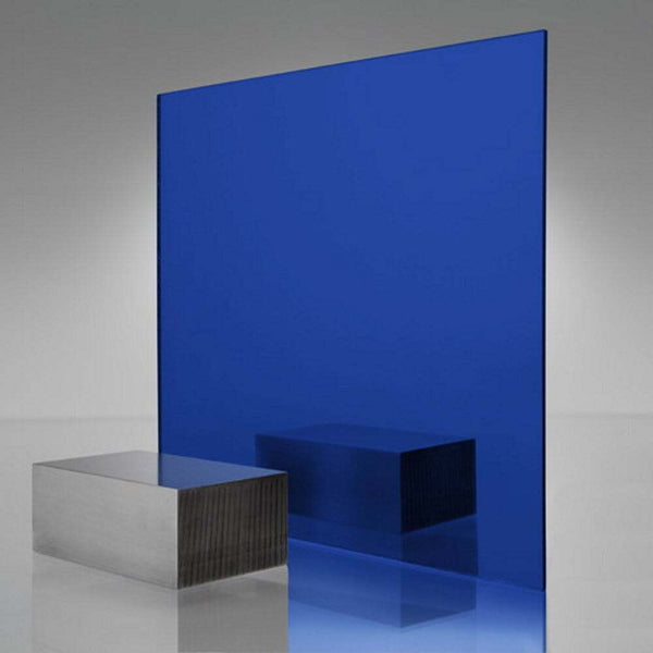 A3 Dark Blue Coloured Mirror Acrylic Sheet | 420mm x 297mm x 3mm | Perspex | Panel | Plexiglass