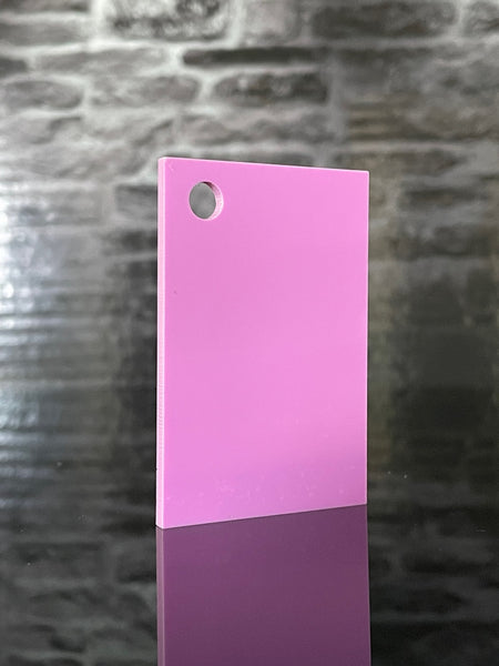 3mm Pastel Fuschia Acrylic Sheet | A5 - A1 Sizes | Perspex | Panel