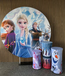 Frozen Party Backdrop (2m Diameter)