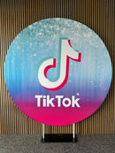 Tik Tok Party Backdrop (2m Diameter)