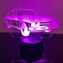 HOLDEN KINGSWOOD LED LIT SIGN 200MM X 110MM | REMOTE CONTROL | 16 COLOURS | MAN CAVE | OLD SCHOOL | NOVELTY