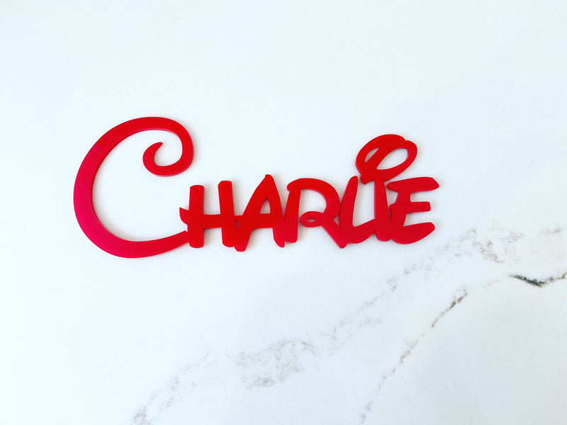 Disney Inspired Wall Lettering